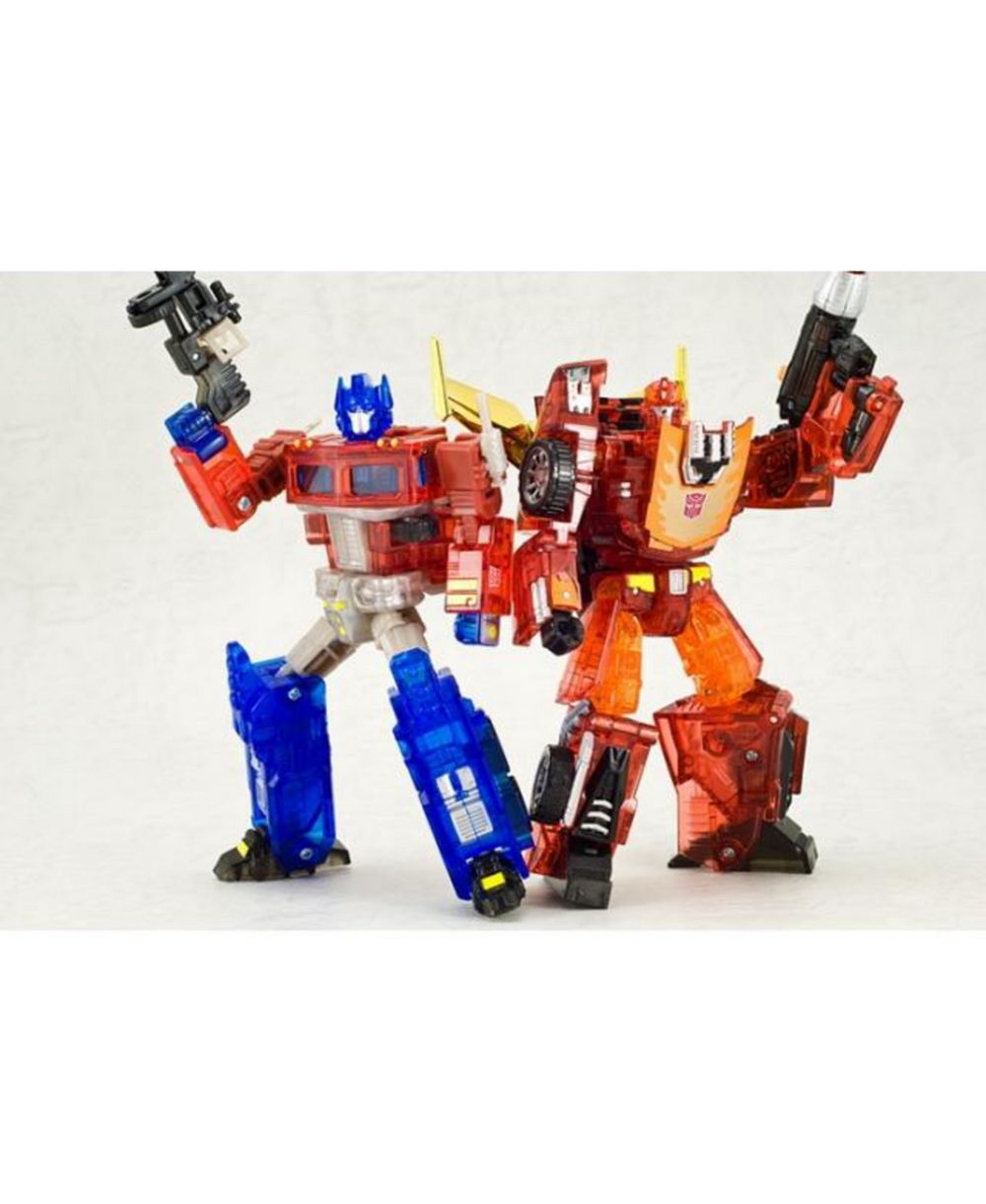 Sons of Cybertron Optimus Prime and Hot Rodimus Set | Transformers Henkei Classics