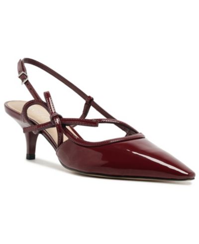 Arezzo Women's Tessa Mid Stiletto Pointy Toe Pumps