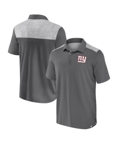 Fanatics поло рубашка New York Giants Long Shot, серая, мужская