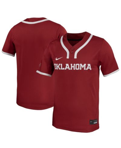 Nike Men's Crimson Oklahoma Sooners Replica Softball Jersey