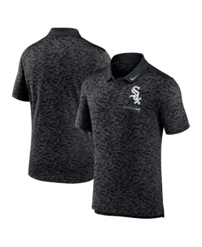 Nike Men's Black Chicago White Sox Next Level Polo Shirt