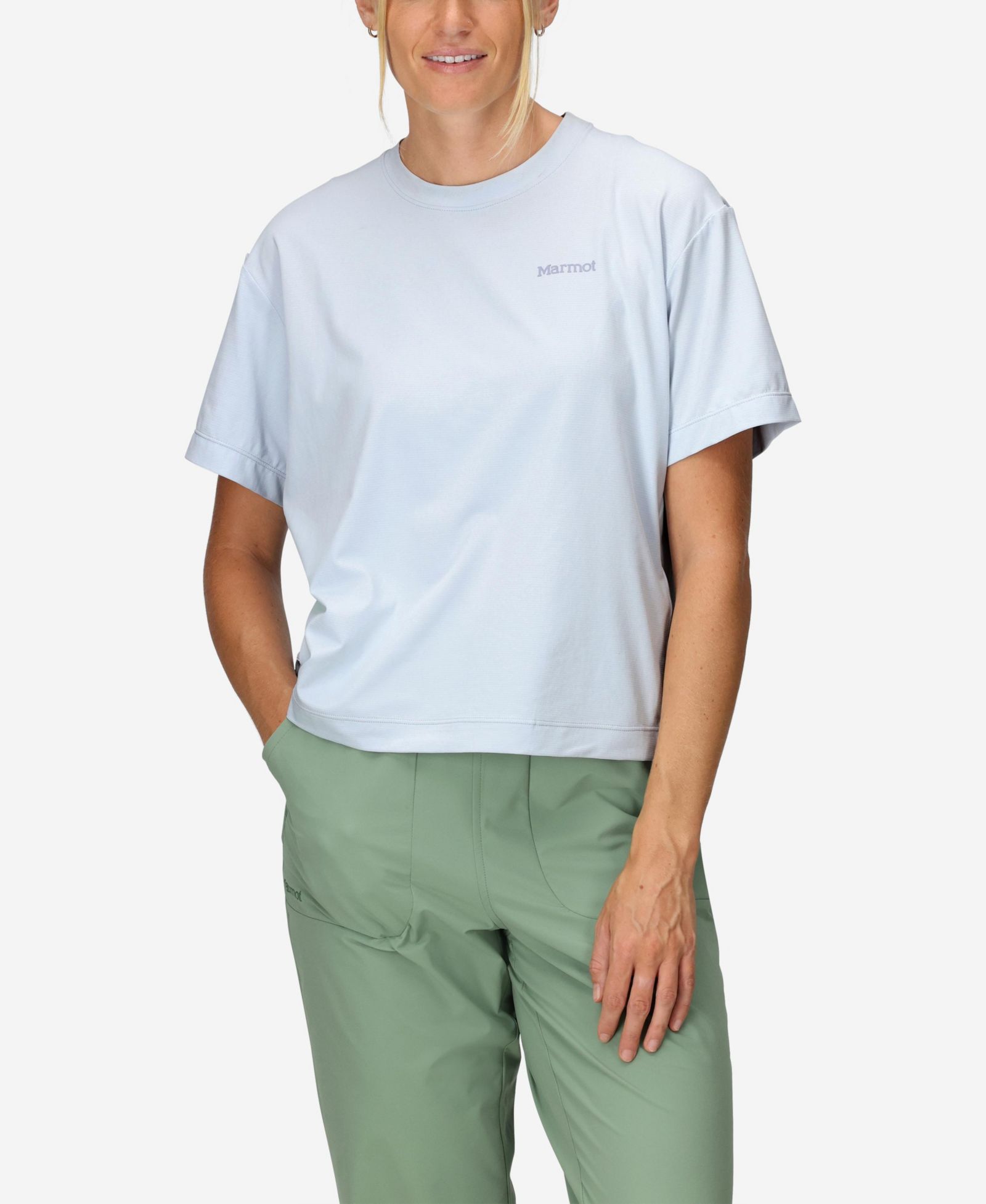 Женская футболка Marmot Air Exchange UPF 50 Crew Short-Sleeve