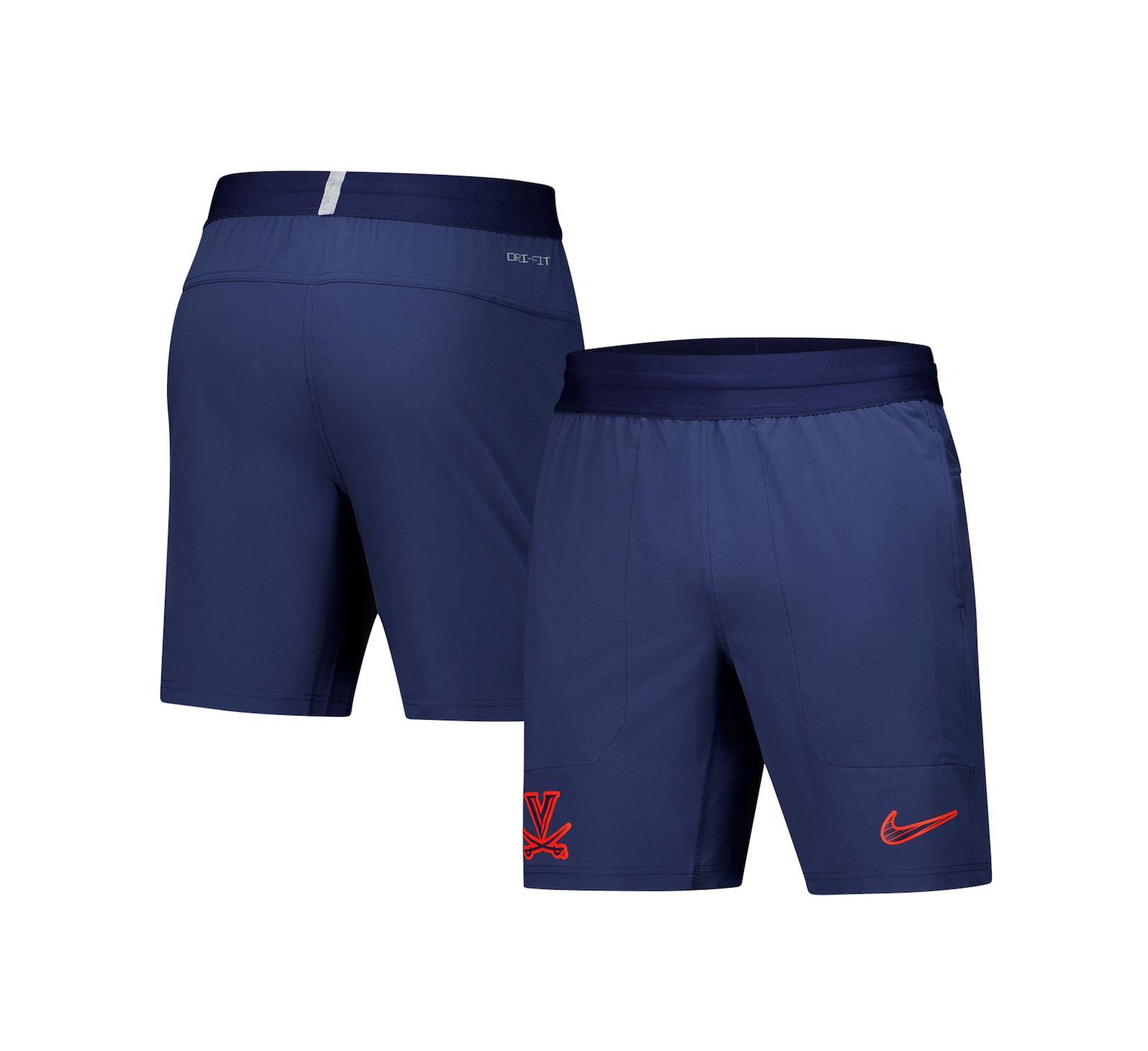 Nike Men's Navy Virginia Cavaliers 2024/25 Sideline Performance Woven Shorts