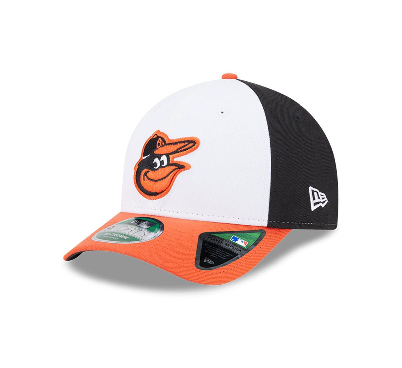 Мужская бейсболка New Era Baltimore Orioles Player Replica 9Forty регулируемая