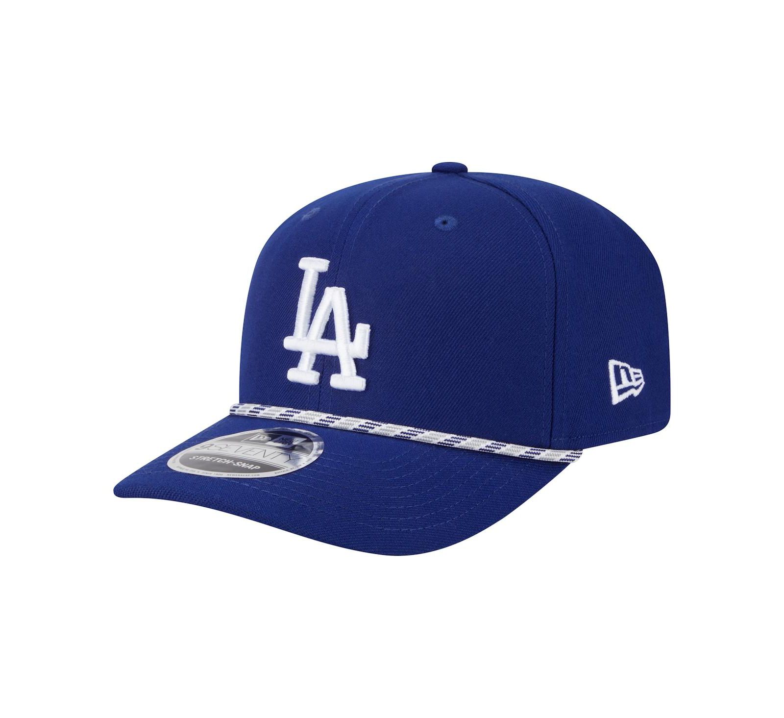 New Era Мужская кепка Los Angeles Dodgers Multi-Rope 9Seventy Stretch-Snap Royal