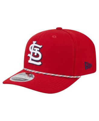 Мужская кепка New Era St. Louis Cardinals Multi-Rope 9Seventy Stretch-Snap, красная
