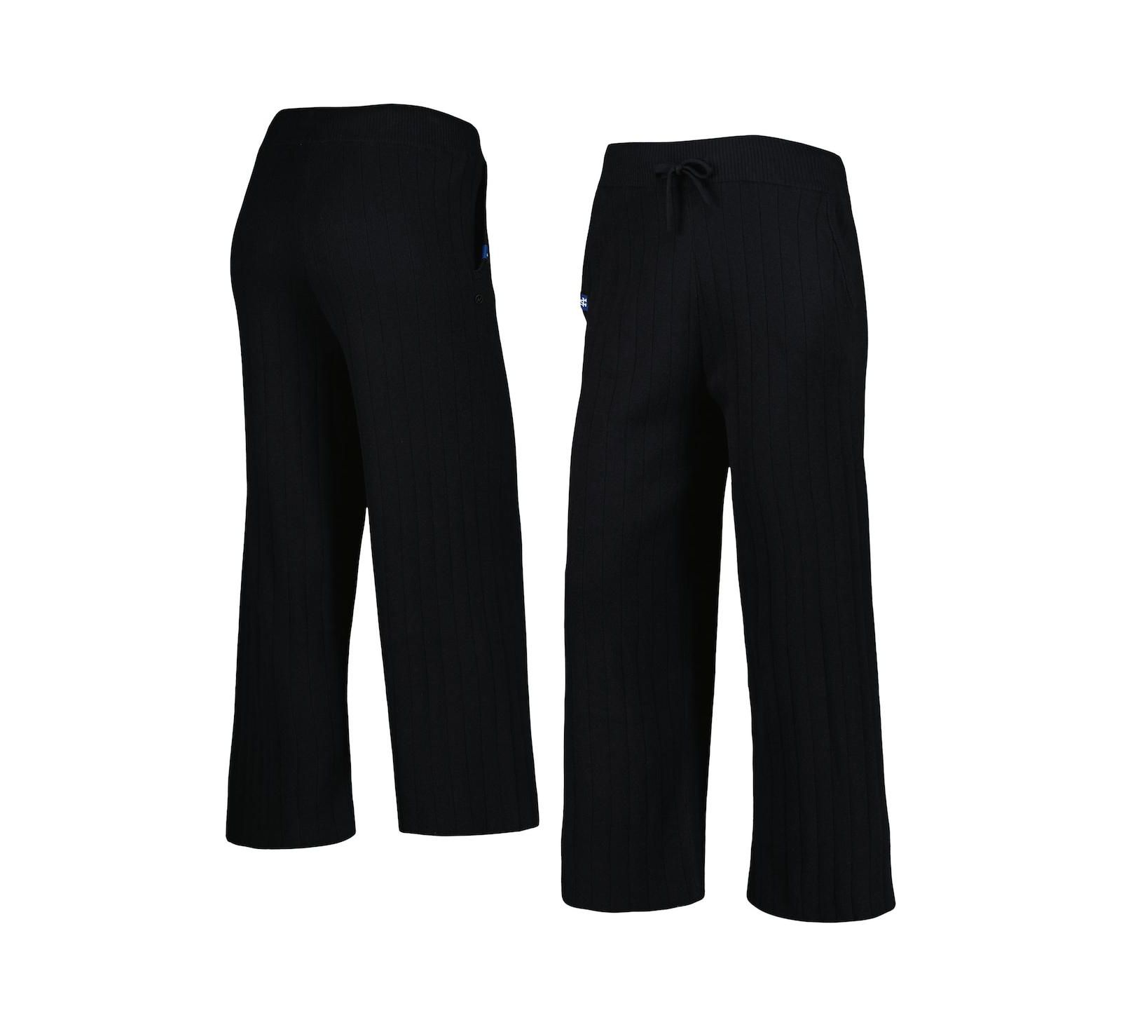 LevelWear Women's Black Los Angeles Dodgers Dream Icon Knit Pants