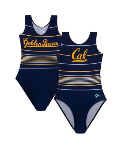 GK Elite Big Girls Navy Cal Bears Elite Spirit Leotard