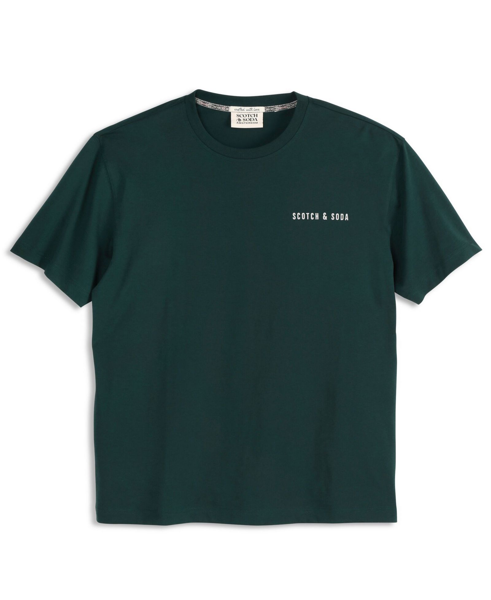 Мужская футболка SCOTCH & SODA Amsterdam Crewneck с коротким рукавом