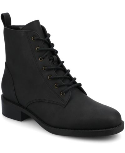 Journee Collection Женские Kodah Lace Up Ankle Booties