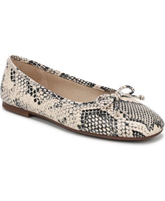 Roccia Snake Print Leather