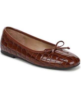 Caramel Croco Leather