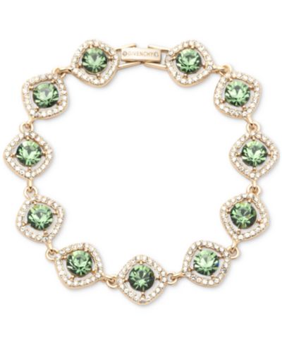 Givenchy Pavé & Round Crystal Halo Flex Bracelet