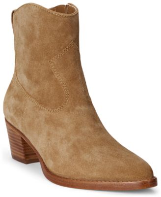 Lauren Ralph Lauren Women's Harpher Block Heel Booties