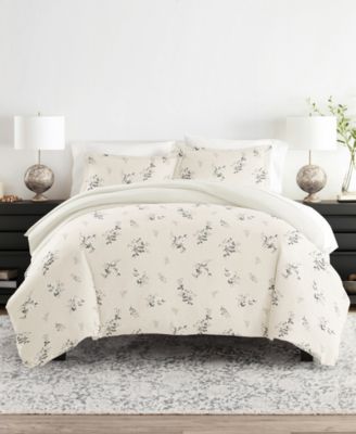 ienjoy Home Timeless Pattern Reversible 3-Pc. Duvet Cover Set, King/California King