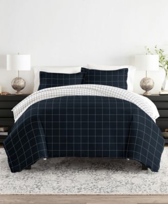 ienjoy Home Timeless Pattern Reversible 2-Pc. Duvet Cover Set, Twin/Twin XL