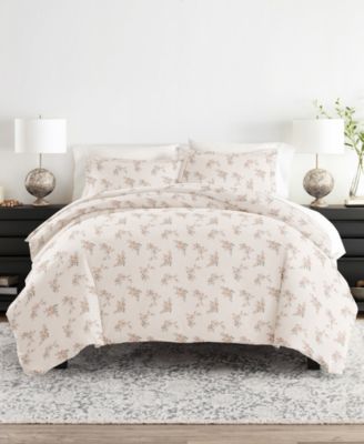 ienjoy Home Rustic Retreat All Season 3-Pc. Duvet Cover Set, King/California King