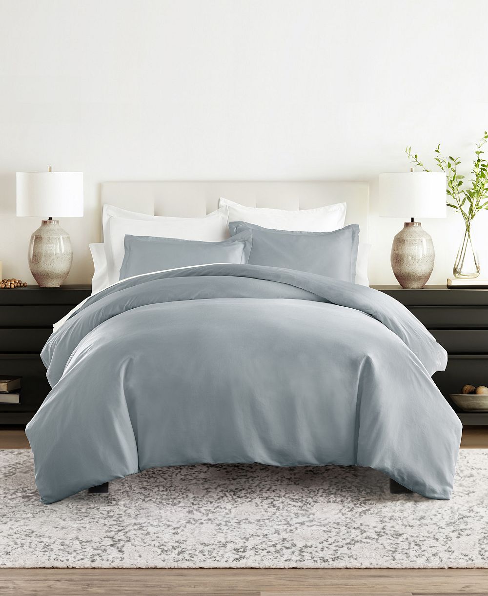 ienjoy Home ультрамягкий хлопковый комплект пододеяльников 3 шт., Full/Queen