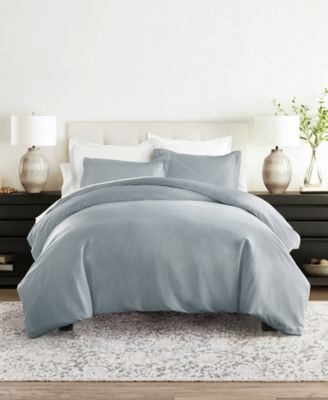 ienjoy Home Ultra Soft Brushed Cotton 3-Pc. Duvet Cover Set, Full/Queen