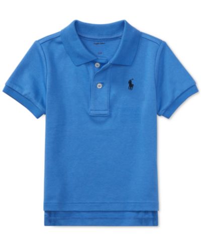 Мужская хлопковая рубашка Polo Ralph Lauren Baby Boys Short Sleeved