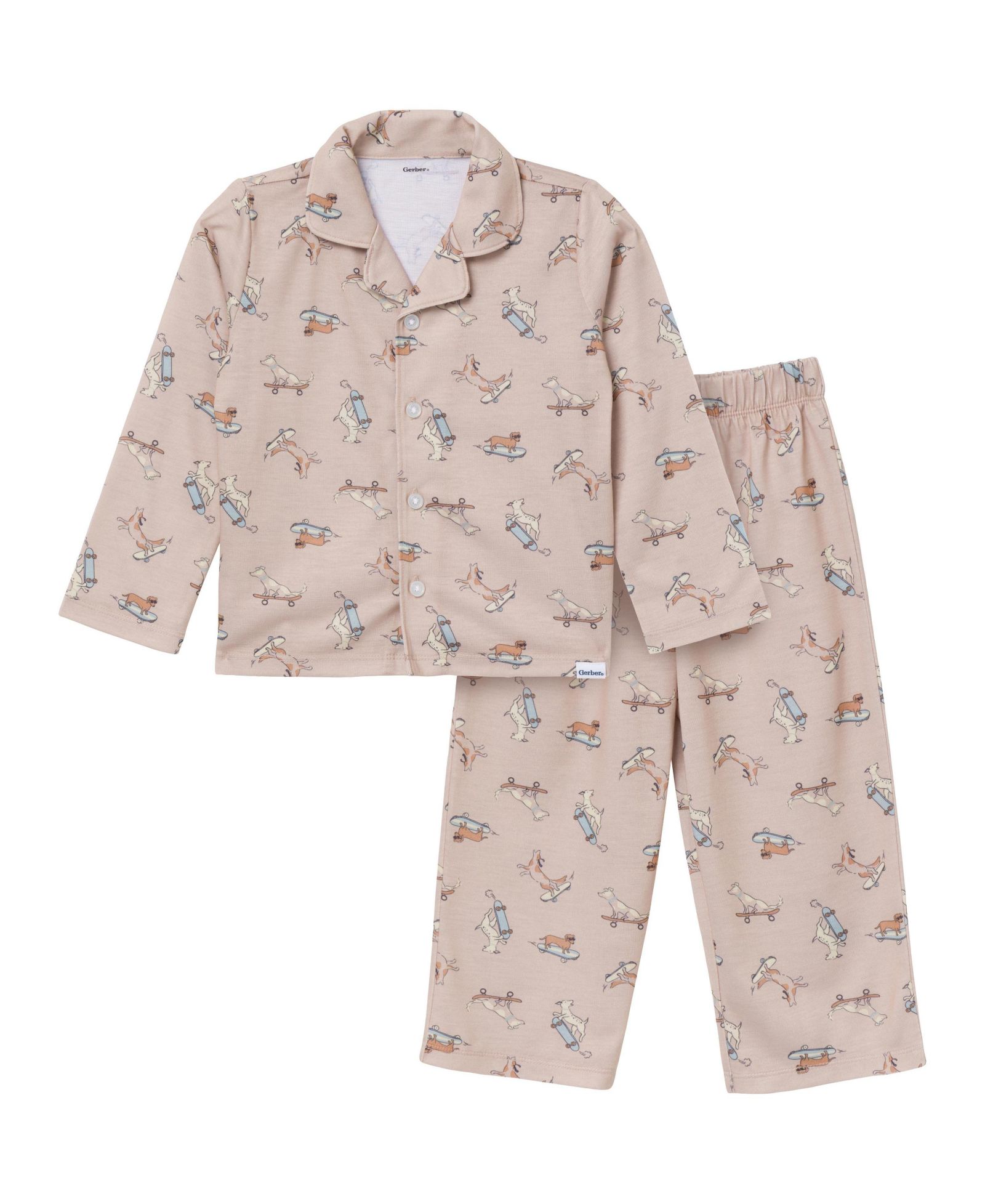 Gerber Пижама для мальчиков Gerber 2-Piece Button Up
