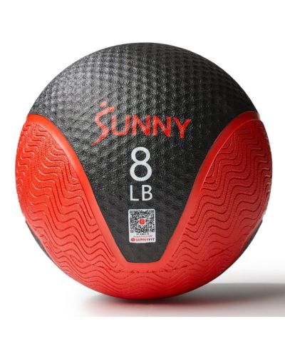 Sunny Health & Fitness медбол, 8LBS, Non-slip Grip