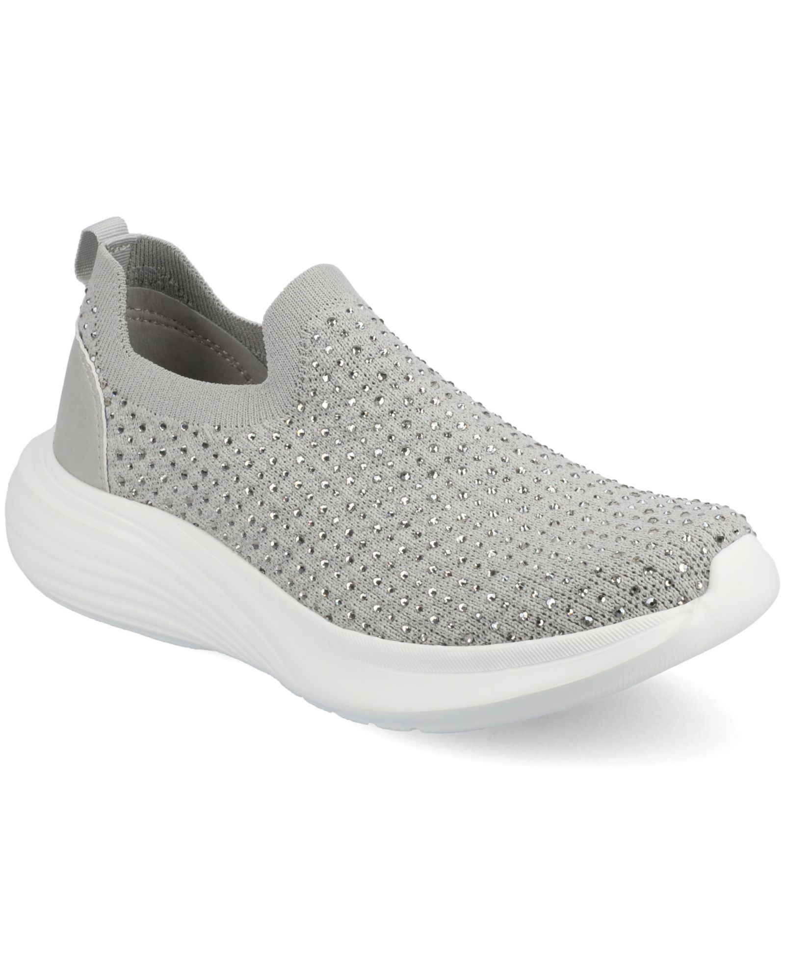 Journee Collection Women's Linnea Embellished Slip On Sneakers