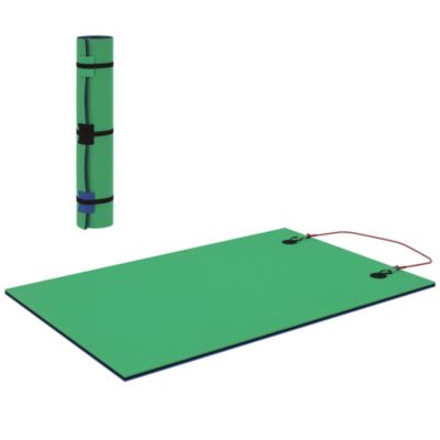 Soozier 9' x 6' Lily Pad Floating Mat, Floating Water Pad for Lake,