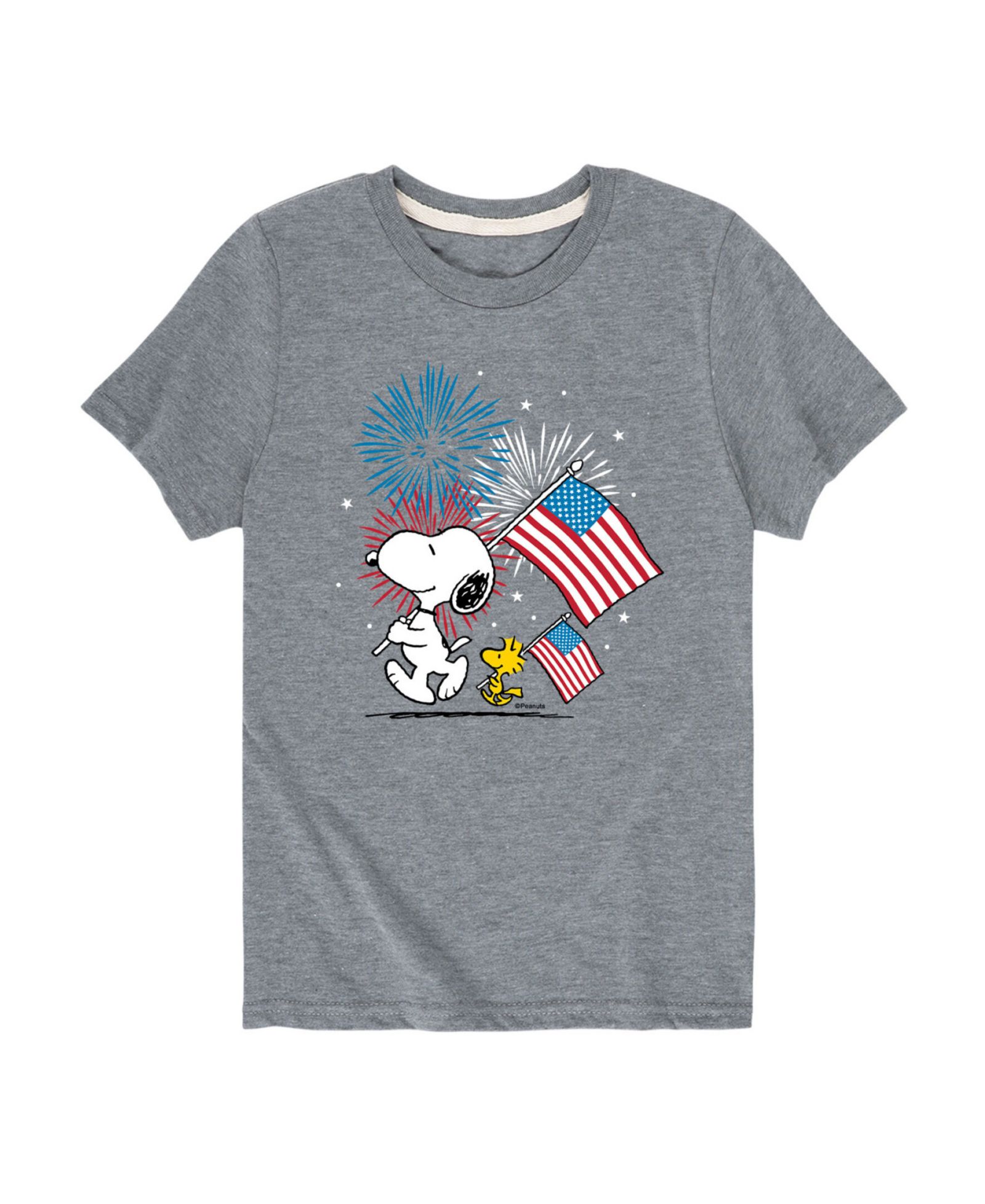 Детская футболка Peanuts Americana Fireworks Graphic