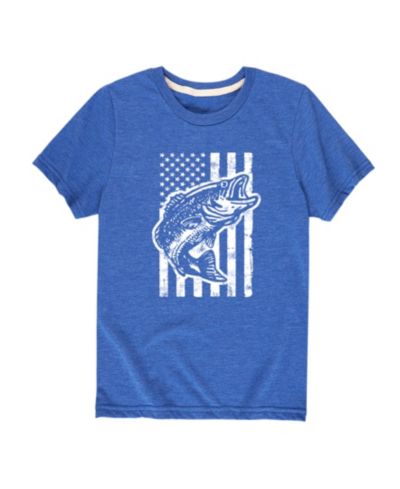 Детская футболка Hybrid с принтом Americana Flag Fish