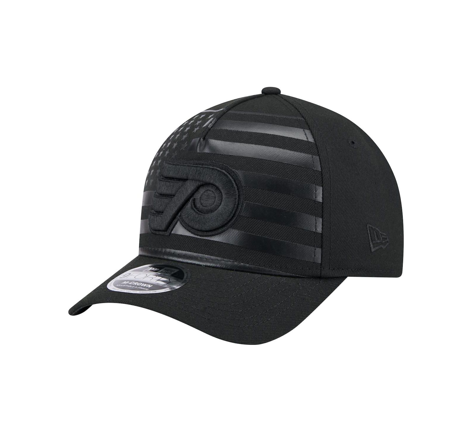 Мужская кепка New Era Philadelphia Flyers Game Day Stealth Flag 9FORTY A-Frame регулируемая