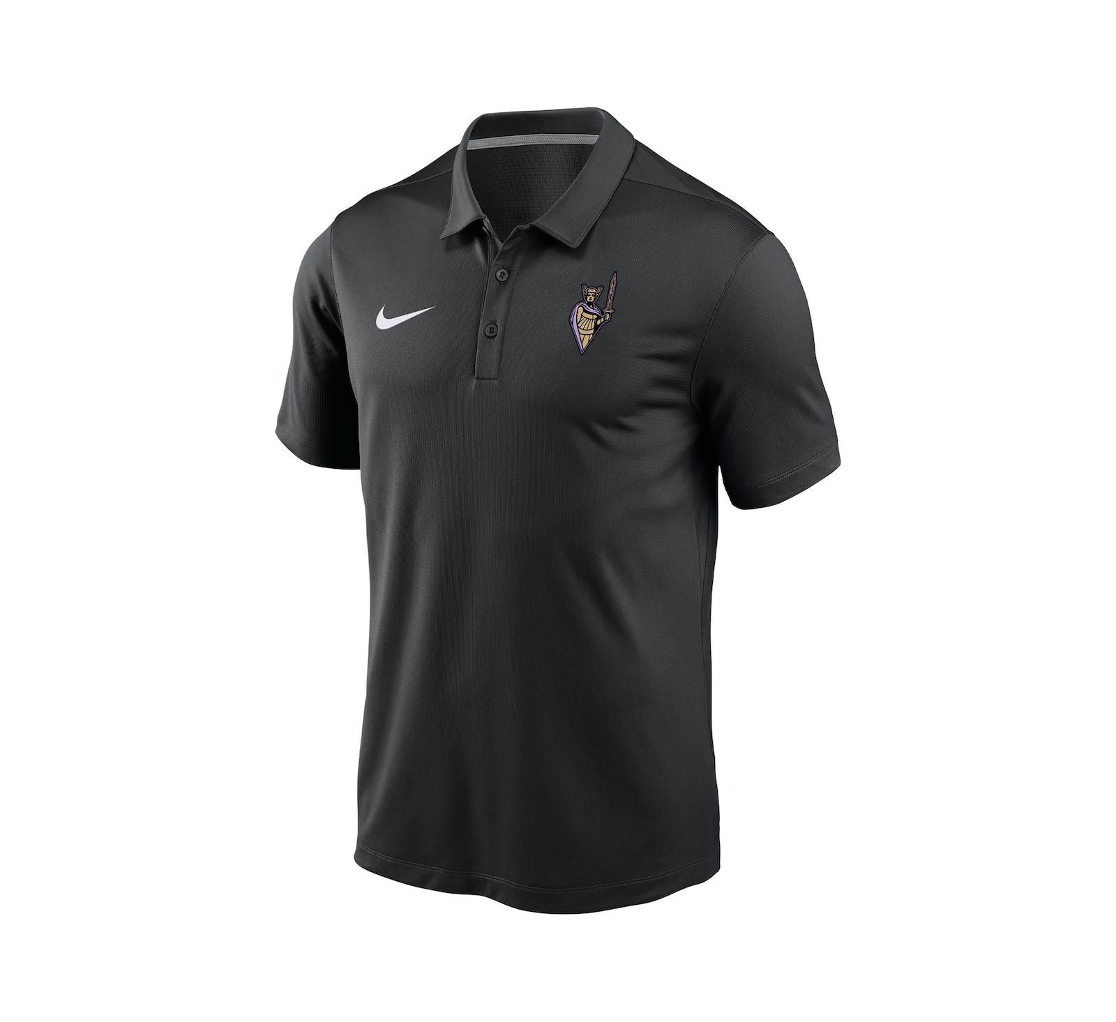Nike поло Мужской и Женский Eclipse Black Golden State Valkyries