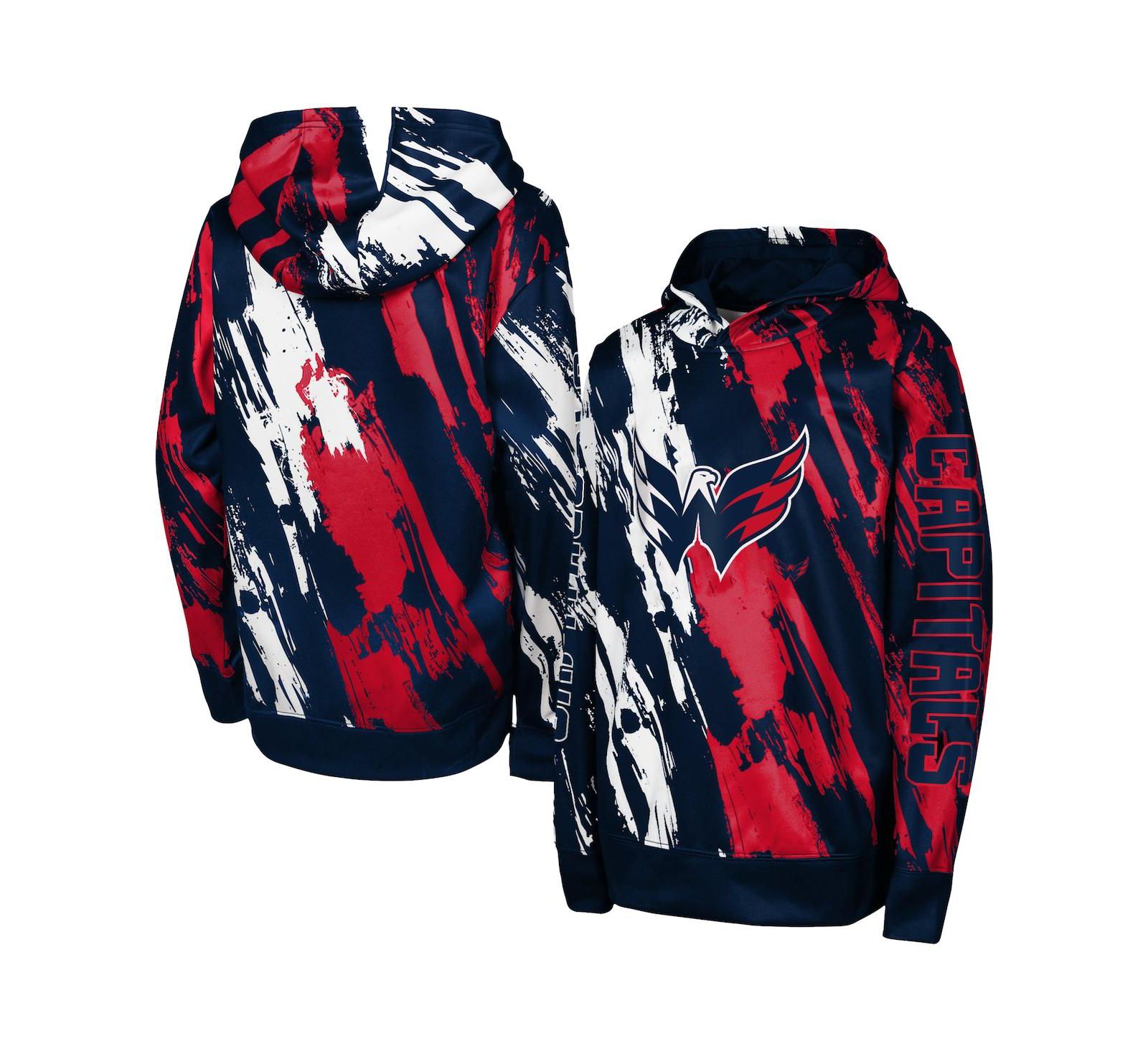 Худи Outerstuff Preschool Red Washington Capitals Master Snipe Pullover