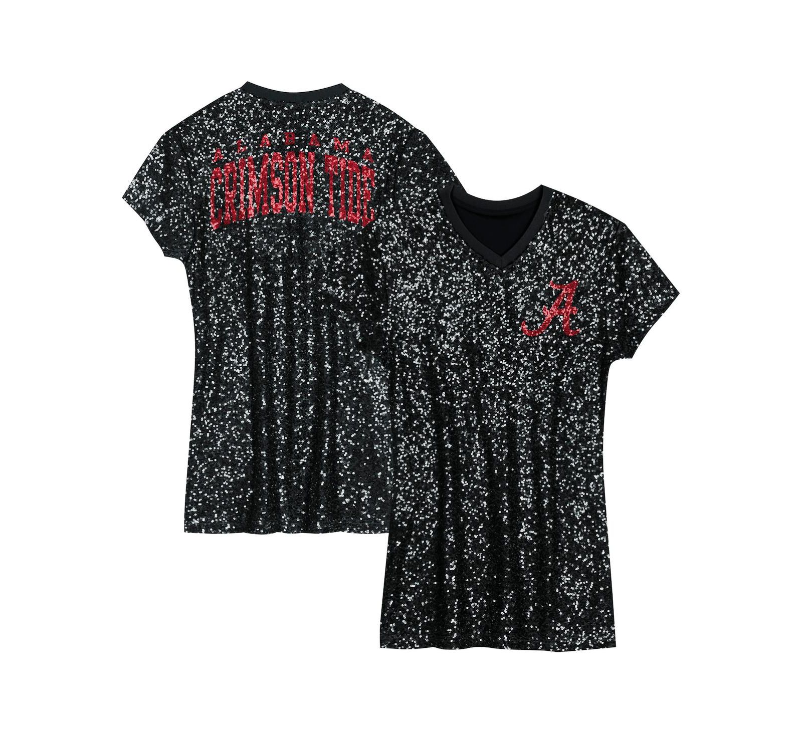 Детское платье Outerstuff Black Alabama Crimson Tide с пайетками