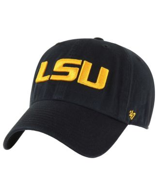 '47 Brand Men's Black LSU Tigers Clean Up Adjustable Hat