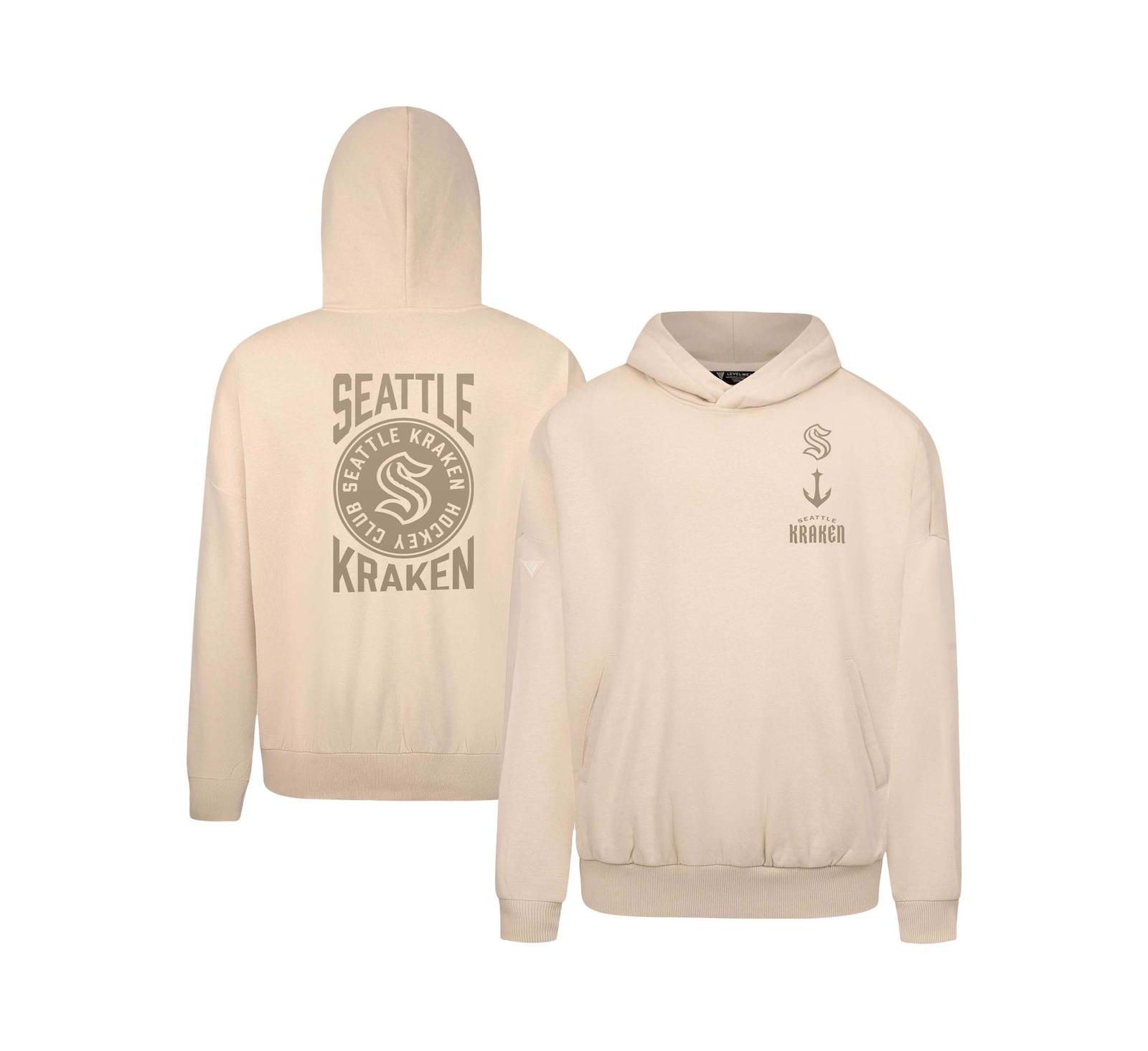 LevelWear Мужской худи Seattle Kraken с принтом