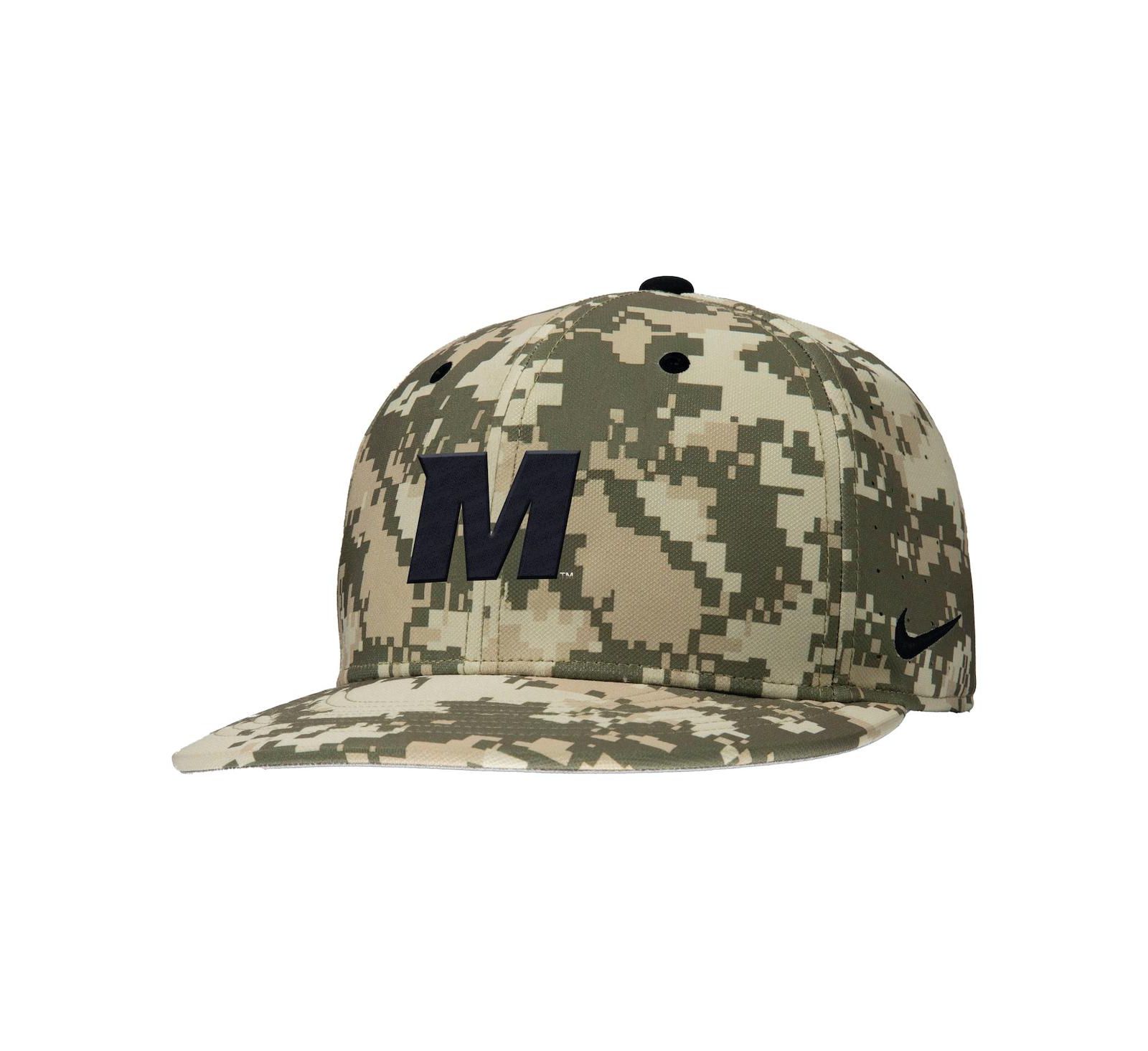 Мужская бейсболка Nike Digital Camo Missouri Tigers On-Field Performance Fitted