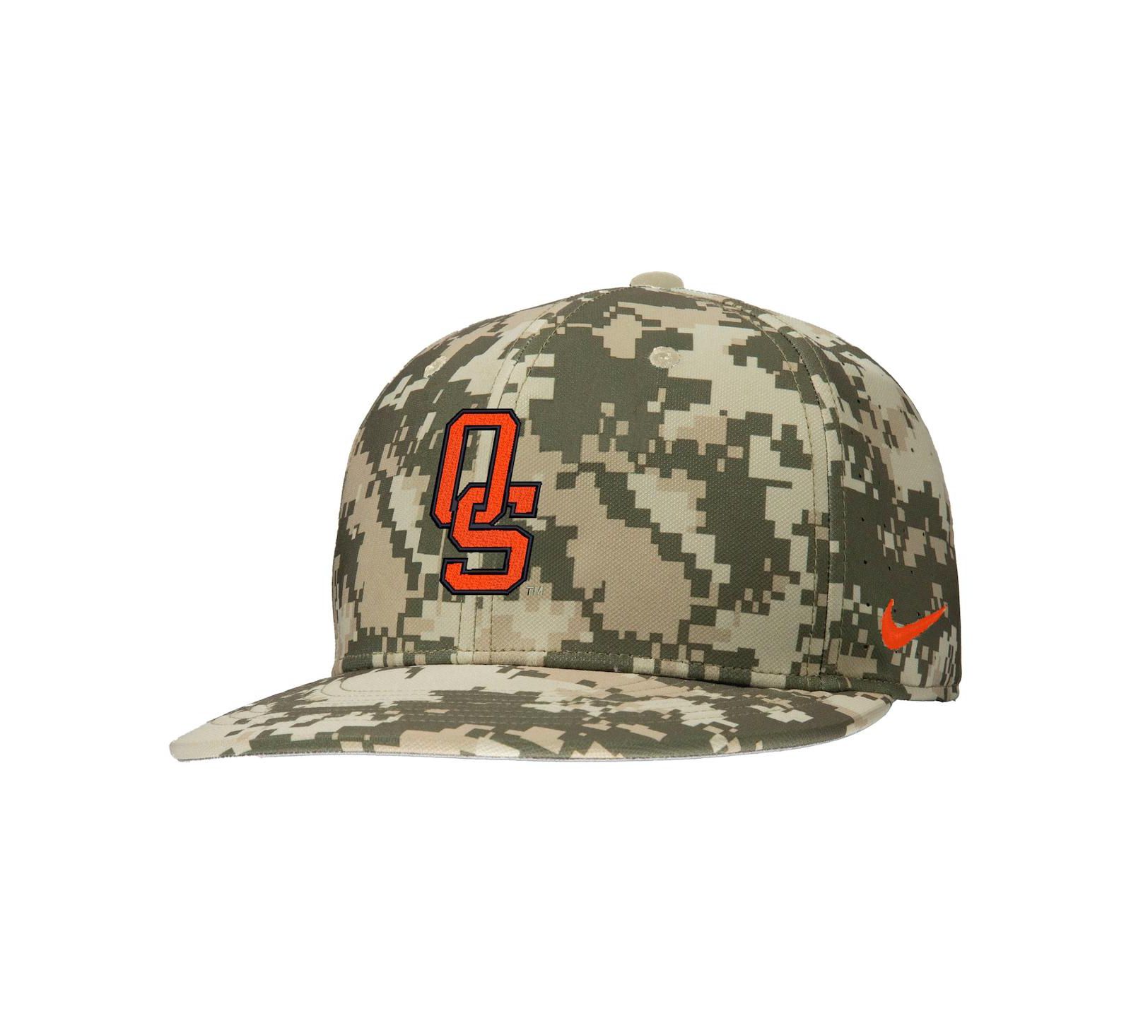 Nike Мужская бейсболка с принтом Digital Camo Oklahoma State Cowboys