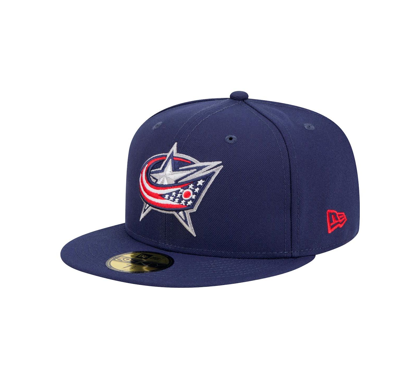 New Era Men's Navy Columbus Blue Jackets Core 59FIFTY Fitted Hat