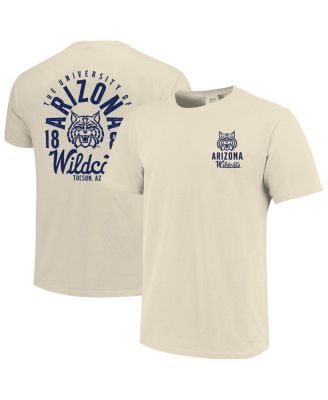 Мужская футболка Image One Arizona Wildcats Comfort Colors, кремовая
