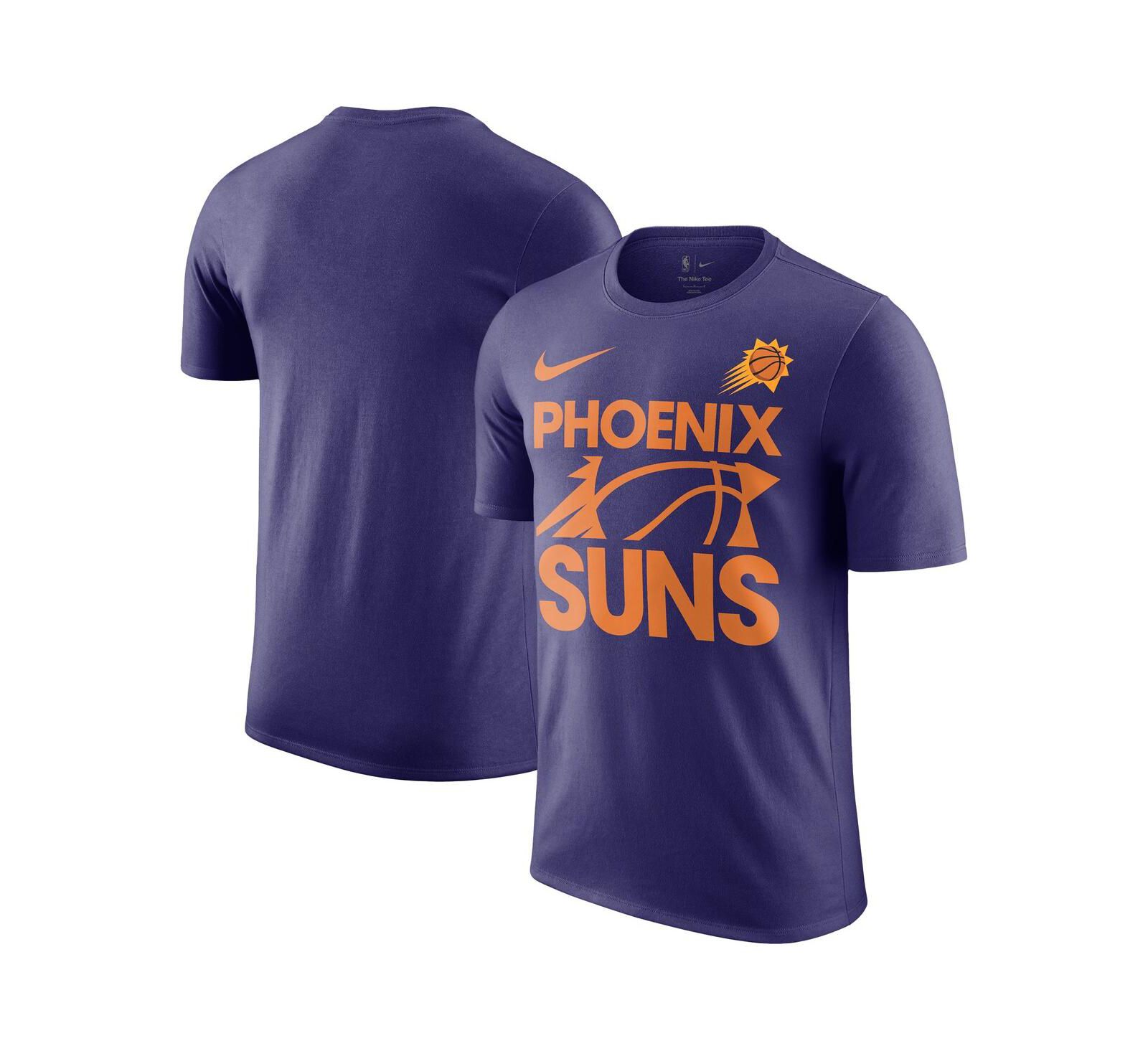 Nike Men's Purple Phoenix Suns Courtside This Is Our Year T-Shirt