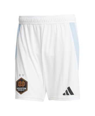 Мужские белые игровые шорты Adidas Houston Dynamo FC Home 2025 Season 20