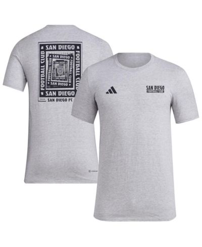 Мужская футболка Adidas Gray San Diego FC Local Wrap