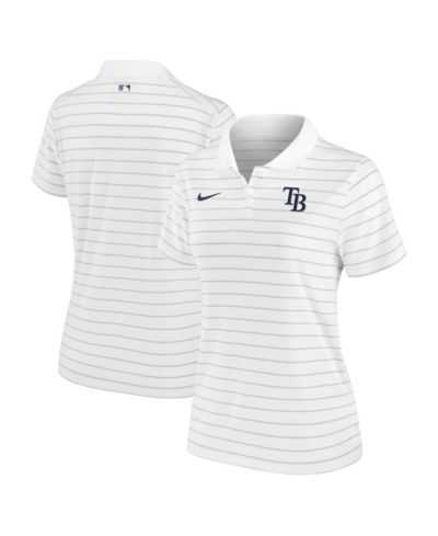 Женская Polo рубашка Nike White Tampa Bay Rays Authentic Collection Victory Performance