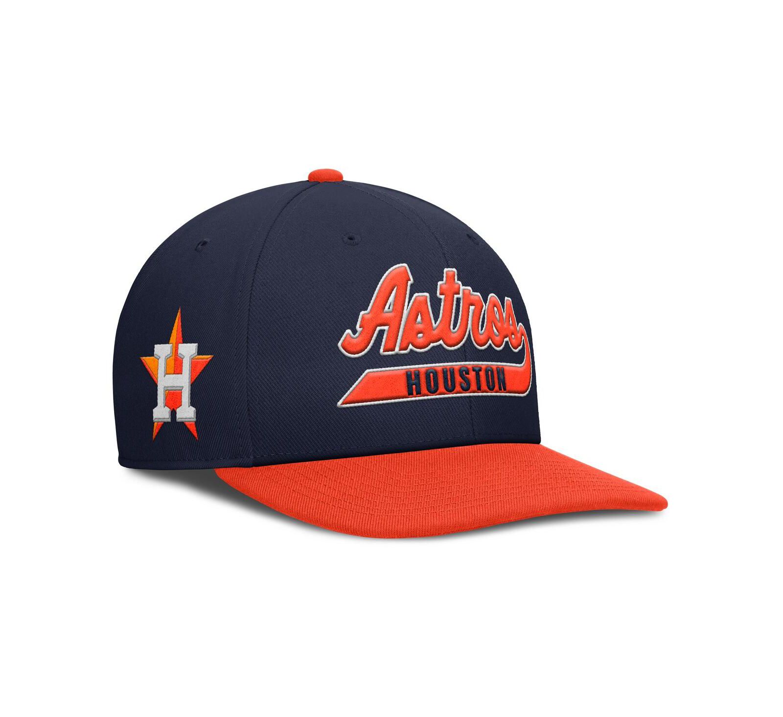 Мужская кепка Nike Houston Astros Pro Performance Snapback Navy/Orange