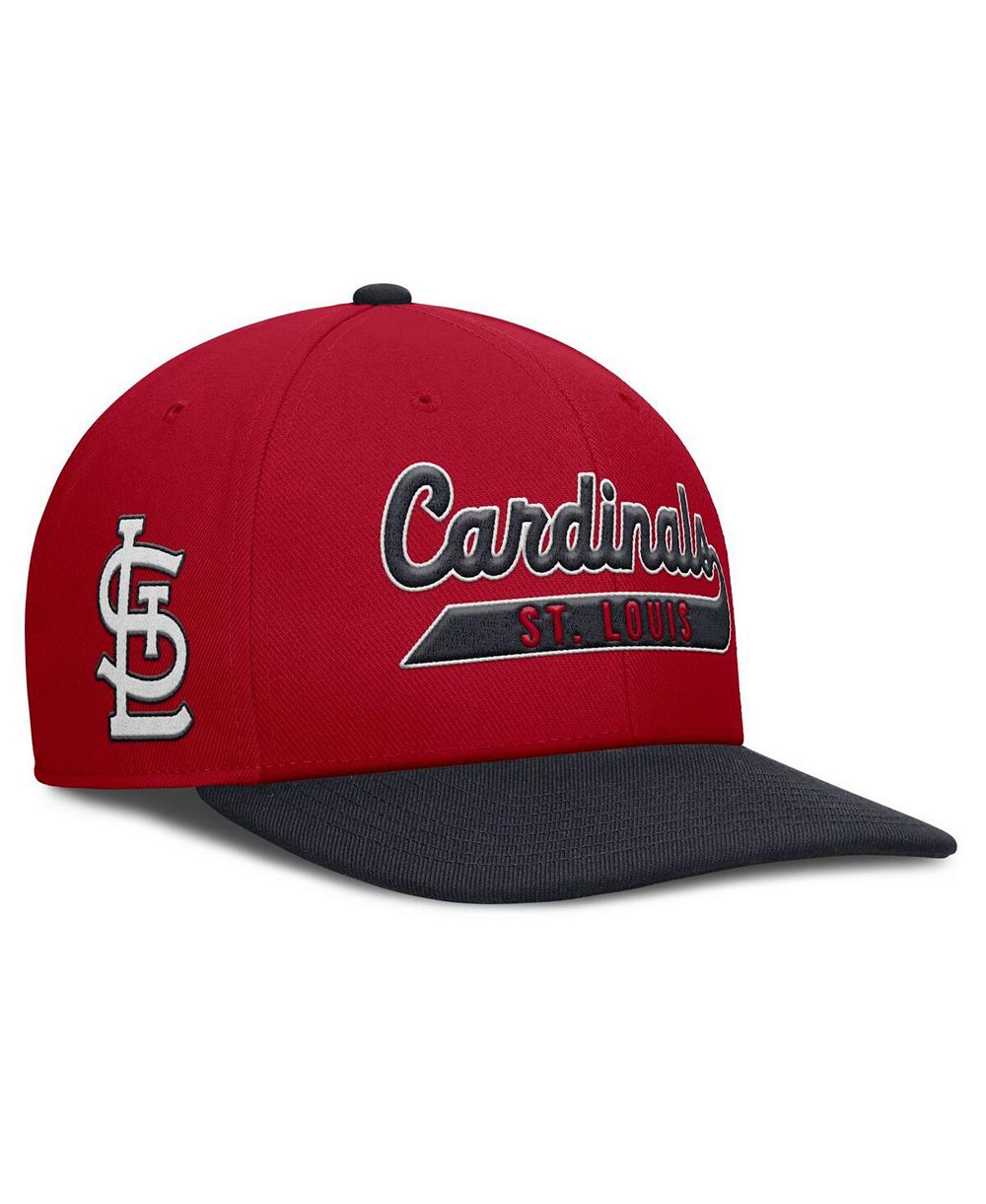 Мужская кепка Nike Red/Navy St. Louis Cardinals Pro Performance Snapback