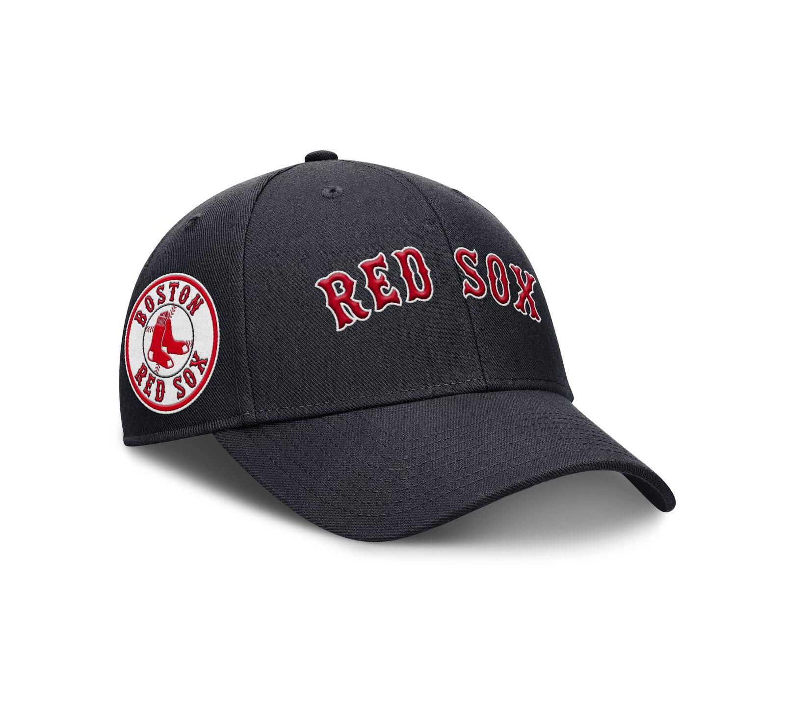 Мужская кепка Nike Navy Boston Red Sox Rise Gaberdine Adjustable