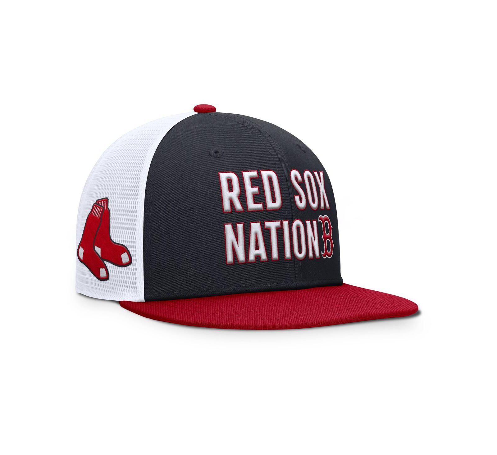 Мужская кепка Nike Navy/Red Boston Red Sox Pro Trucker Snapback