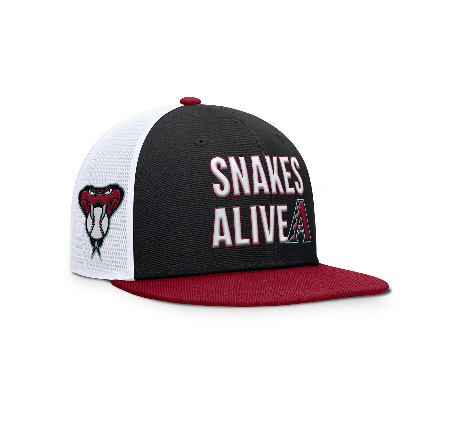 Nike Мужская кепка Trucker Snapback Arizona Diamondbacks, черный/crimson