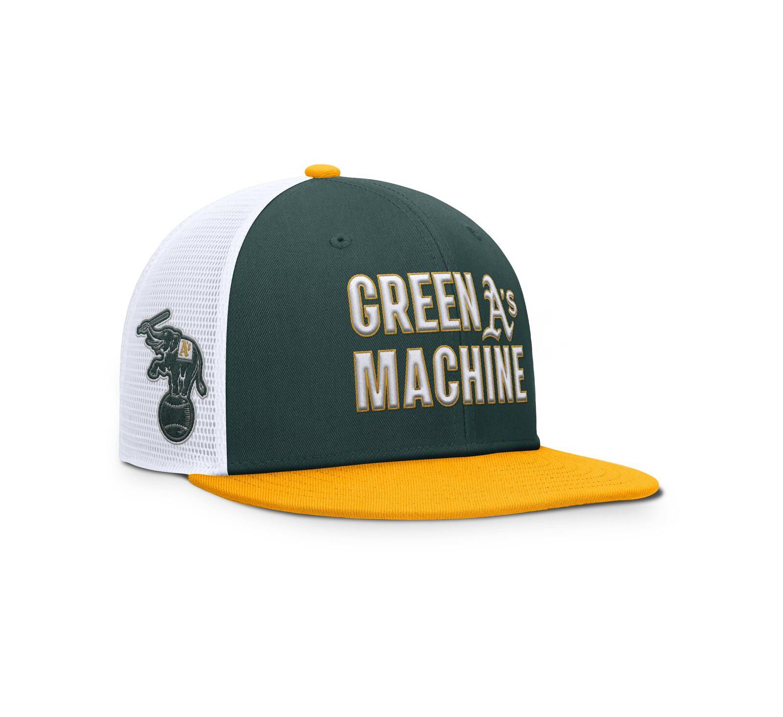 Мужская кепка Nike Green/Gold Athletics Pro Trucker Snapback